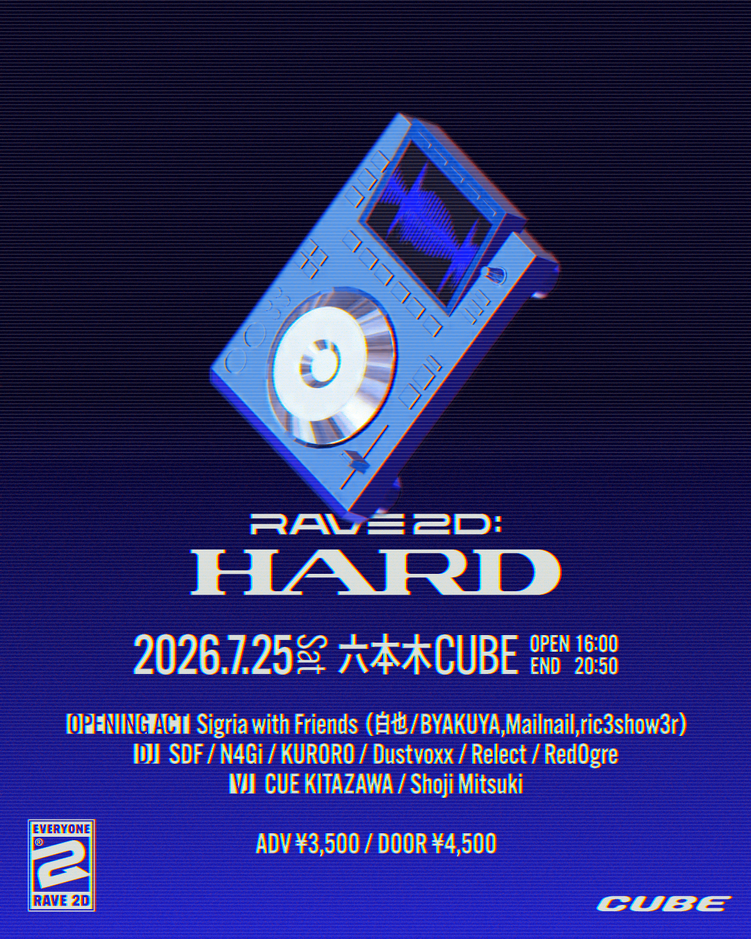 RAVE 2D: HARD